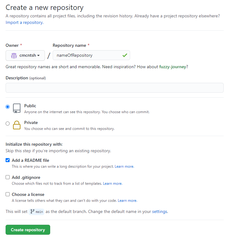New Repository