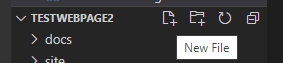 New File